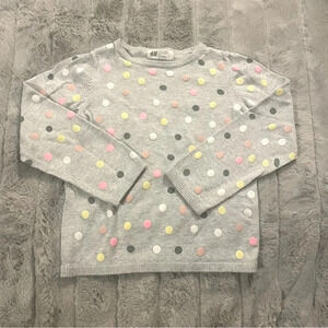 H&M Polka Dot Knitted Sweater